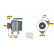 Generator E4(>)14V100A Bosch, miniatyr 5