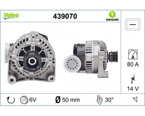 Generator NEW ORIGINAL PART 439070 Valeo