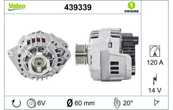 Generator NEW ORIGINAL PART 439339 Valeo