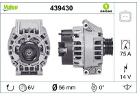 Generator NEW ORIGINAL PART 439430 Valeo