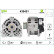 Generator NEW ORIGINAL PART 439451 Valeo, miniatyr 3