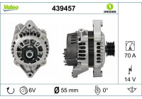 Generator NEW ORIGINAL PART 439457 Valeo