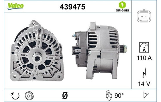 Generator NEW ORIGINAL PART 439475 Valeo, bild 4