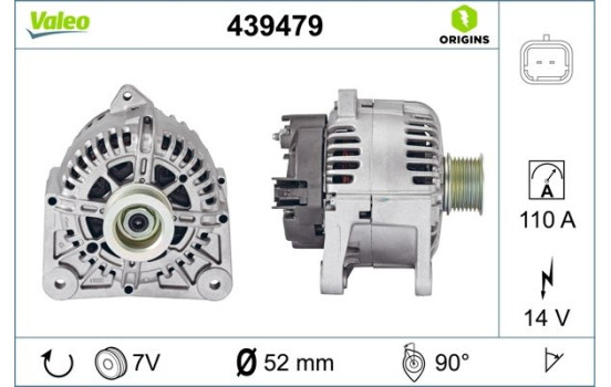 Generator NEW ORIGINAL PART 439479 Valeo