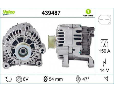 Generator NEW ORIGINAL PART 439487 Valeo