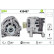Generator NEW ORIGINAL PART 439487 Valeo