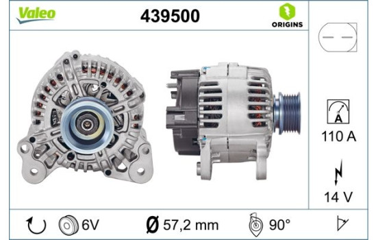 Generator NEW ORIGINAL PART 439500 Valeo