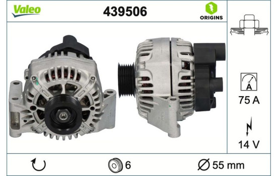 Generator NEW ORIGINAL PART 439506 Valeo