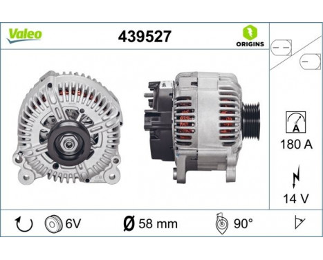 Generator NEW ORIGINAL PART 439527 Valeo