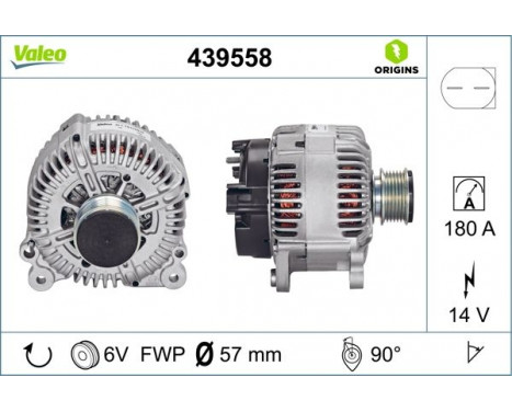 Generator NEW ORIGINAL PART 439558 Valeo