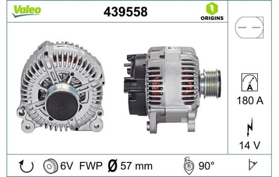 Generator NEW ORIGINAL PART 439558 Valeo, bild 4