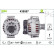 Generator NEW ORIGINAL PART 439597 Valeo, miniatyr 2