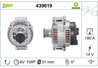Generator NEW ORIGINAL PART 439619 Valeo