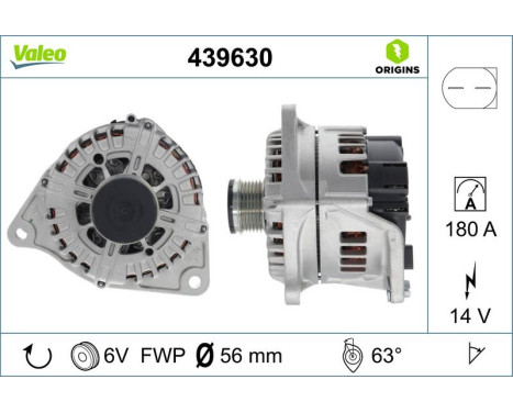 Generator NEW ORIGINAL PART 439630 Valeo, bild 4