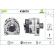 Generator NEW ORIGINAL PART 439670 Valeo, miniatyr 4