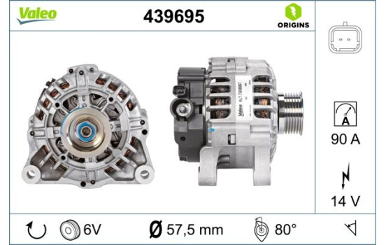 Generator NEW ORIGINAL PART 439695 Valeo