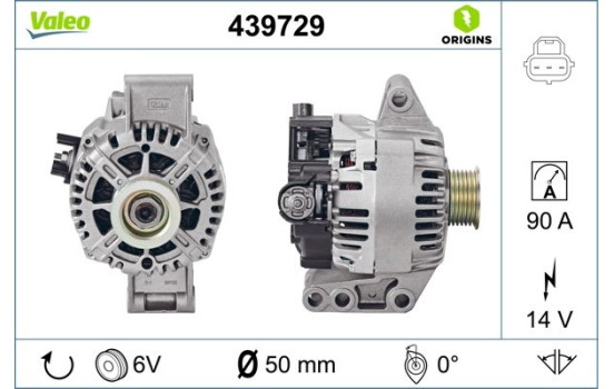 Generator NEW ORIGINAL PART 439729 Valeo