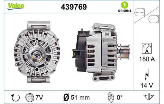 Generator NEW ORIGINAL PART 439769 Valeo, bild 4