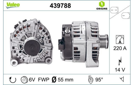 Generator NEW ORIGINAL PART 439788 Valeo