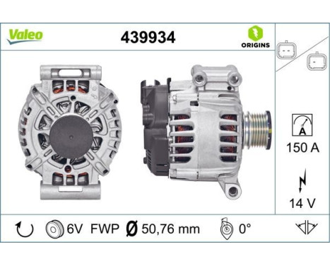 Generator NEW ORIGINAL PART 439934 Valeo
