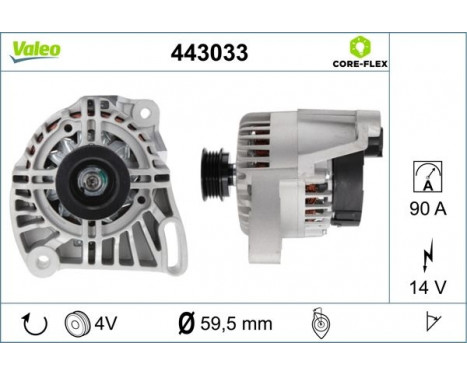 Generator NEW PART 443033 Valeo