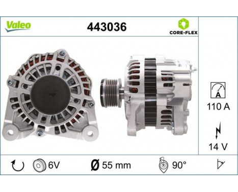 Generator NEW PART 443036 Valeo