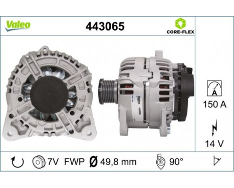 Generator NEW PART 443065 Valeo