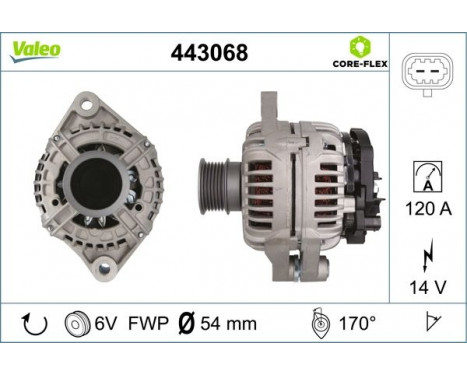 Generator NEW PART 443068 Valeo
