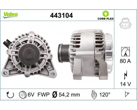 Generator NEW PART 443104 Valeo
