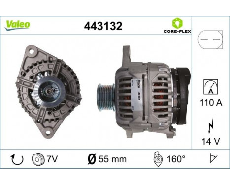 Generator NEW PART 443132 Valeo, bild 4