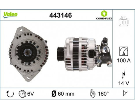 Generator NEW PART 443146 Valeo, bild 4