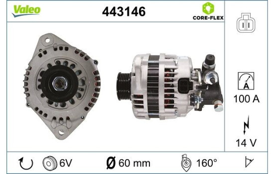 Generator NEW PART 443146 Valeo, bild 4