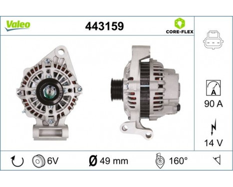 Generator NEW PART 443159 Valeo