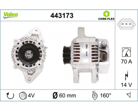Generator NEW PART 443173 Valeo, bild 4
