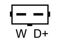 Generator NEW PART CORE FREE 8EL 011 710-271 Hella