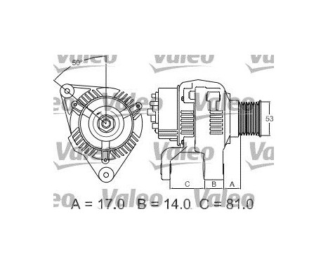 Generator REMANUFACTURED PREMIUM 437326 Valeo