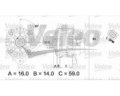 Generator REMANUFACTURED PREMIUM 437444 Valeo, bild 5