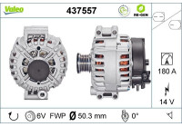 Generator REMANUFACTURED PREMIUM 437557 Valeo