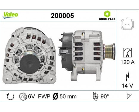 Generator VALEO CORE-FLEX 200005, bild 4