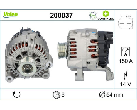 Generator VALEO CORE-FLEX 200037, bild 5