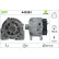 Generator VALEO ORIGINS NEW 443283