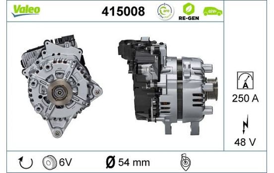 Startgenerator 415008 Valeo, bild 2