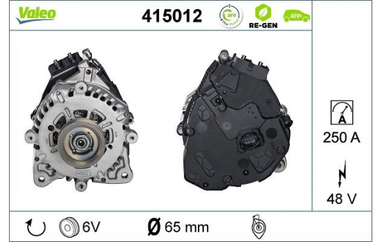 Startgenerator 415012 Valeo, bild 5