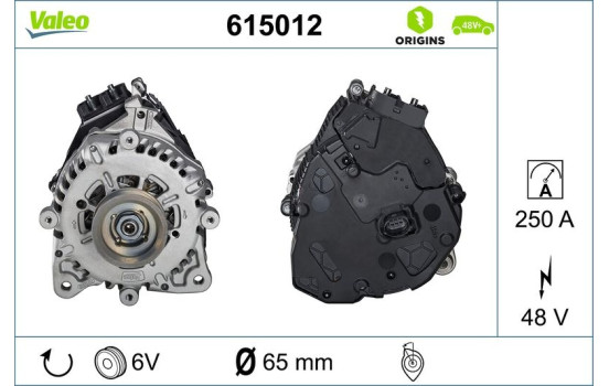 startgenerator 615012 Valeo