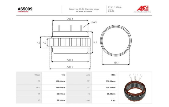 Stator, generator, bild 2