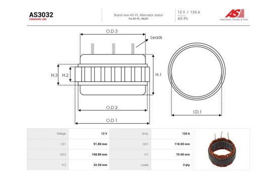 Stator, generator, bild 2