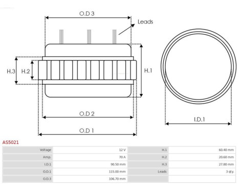 Stator, generator, bild 2