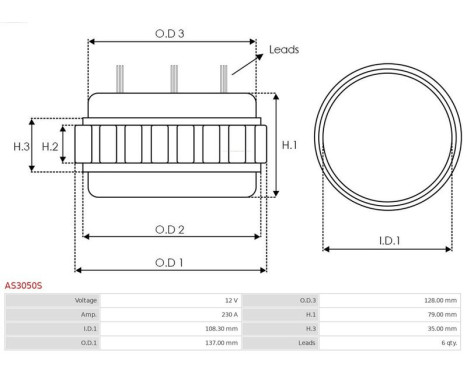 Stator, generator, bild 2