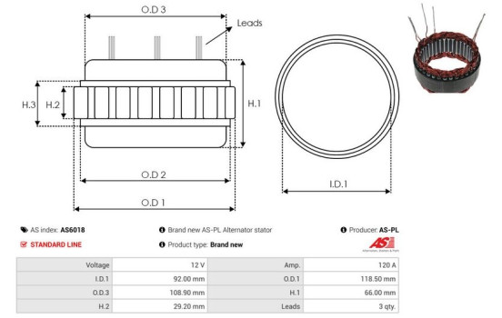 Stator, generator, bild 2