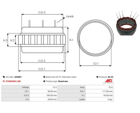 Stator, generator, bild 2